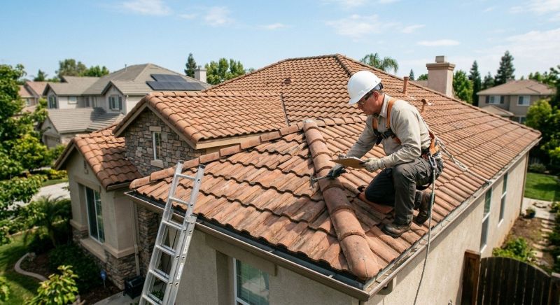 Tile Roof Inspection in Troy, OH