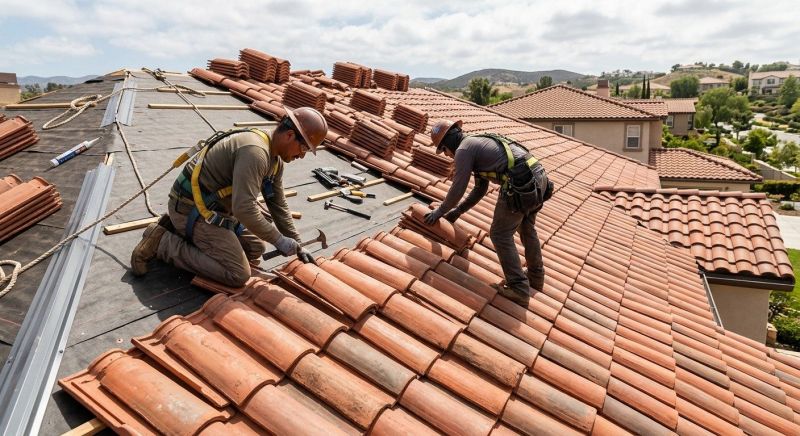 Tile Roof Installation in New Lebanon, OH