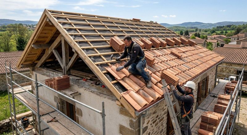 Tile Roof Installation in New Lebanon, OH