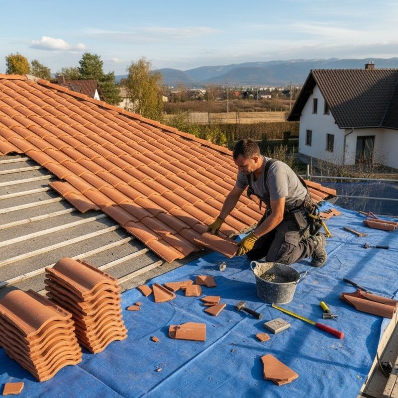 Tile Roof Repair in Brookville, OH