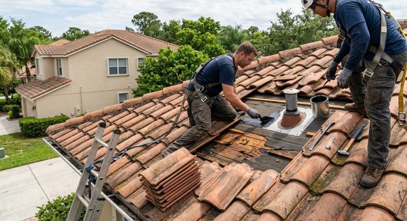 Tile Roof Repair in Englewood, OH