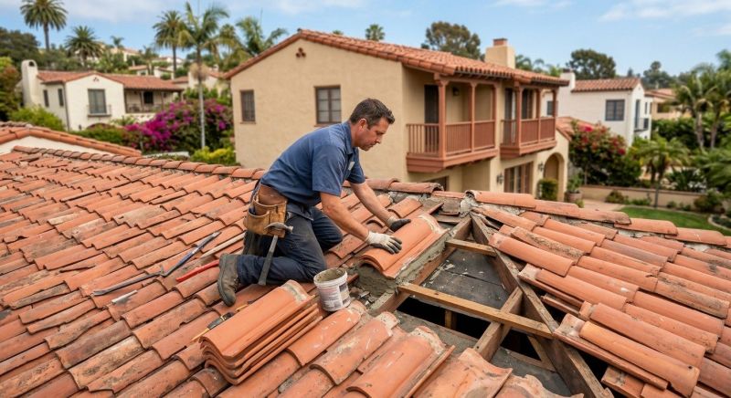 Tile Roof Repair in New Carlisle, OH