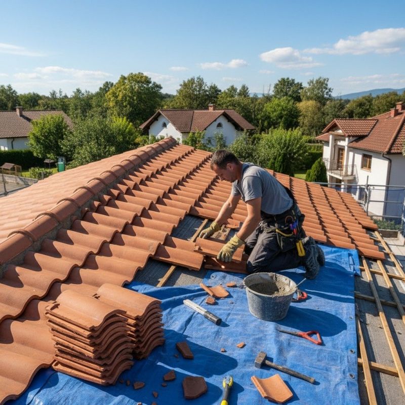Tile Roof Repair in Sidney, OH