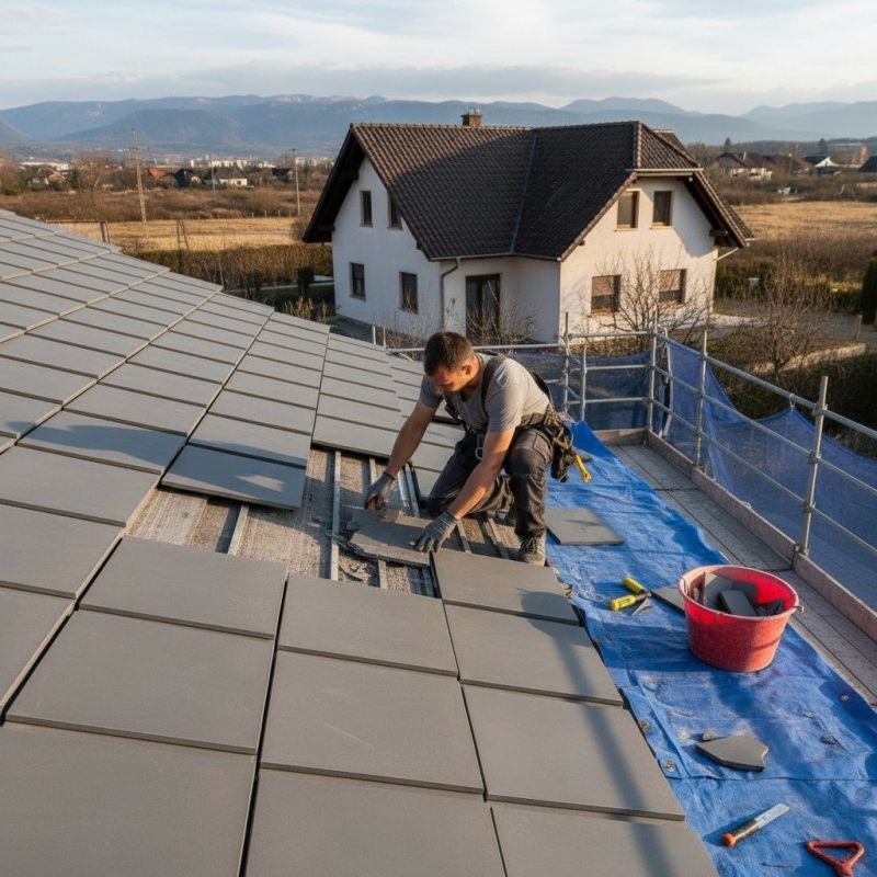 Tile Roof Repair in Tipp City, OH