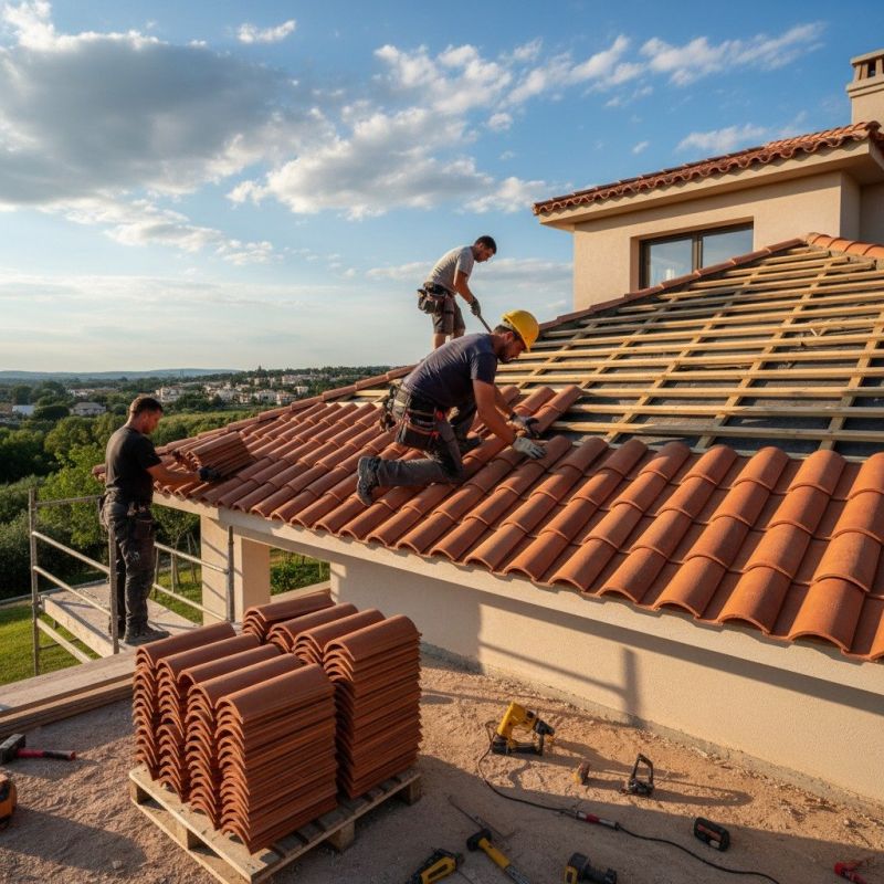 Tile Roof Replacement in Vandalia, OH