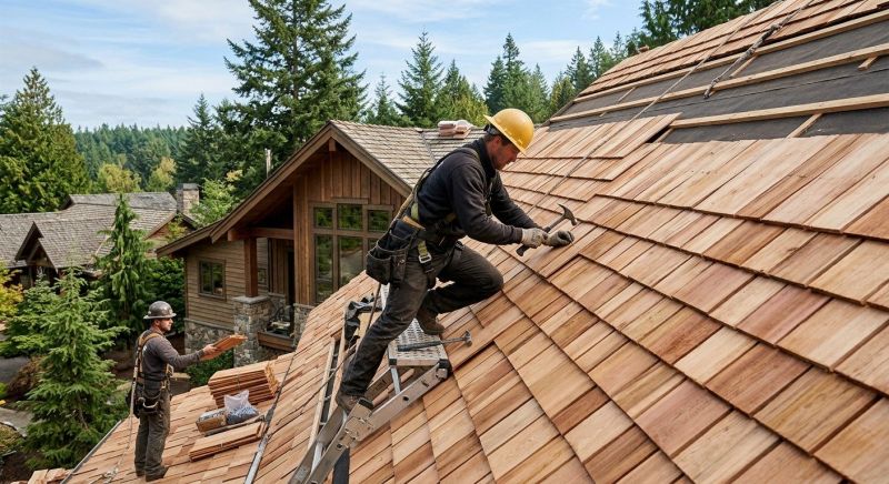 Wood Roofing Installation in Dayton, OH