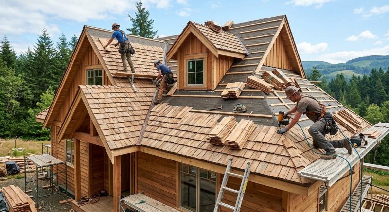 Wood Roofing Installation in Shelby County, OH