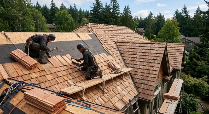 Wood Roofing Installation in Vandalia, OH