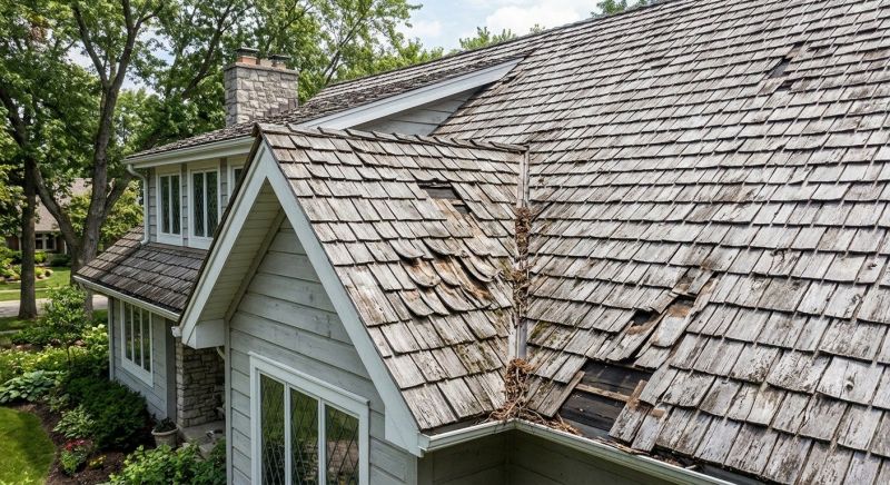 Wood Shake Roof Repair in Englewood, OH