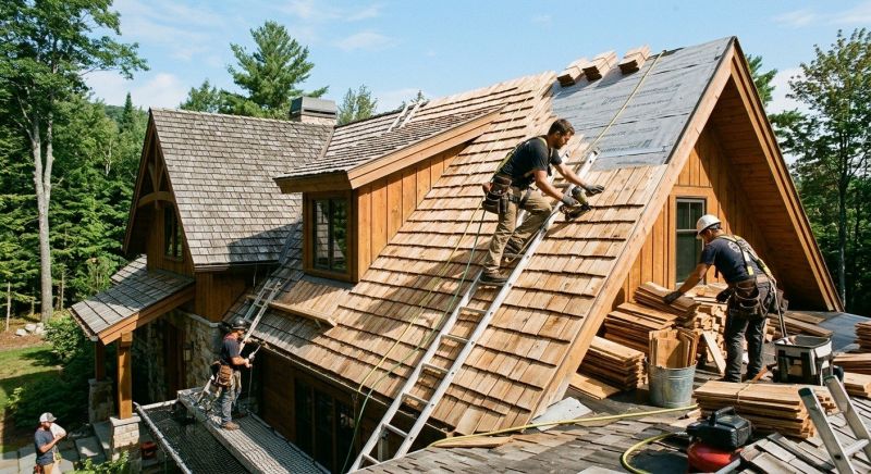 Wood Shingle Roof Replacement in Troy, OH