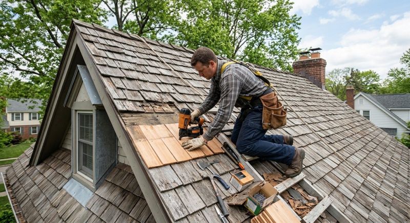 Wood Shingles Repair in Brookville, OH