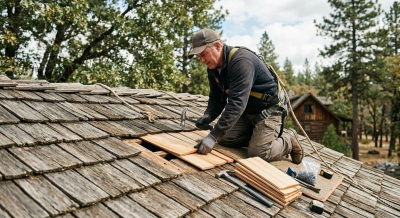 Wood Shingles Repair in Fairborn, OH