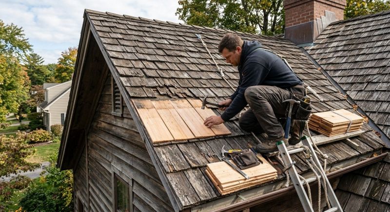 Wood Shingles Repair in Yellow Springs, OH